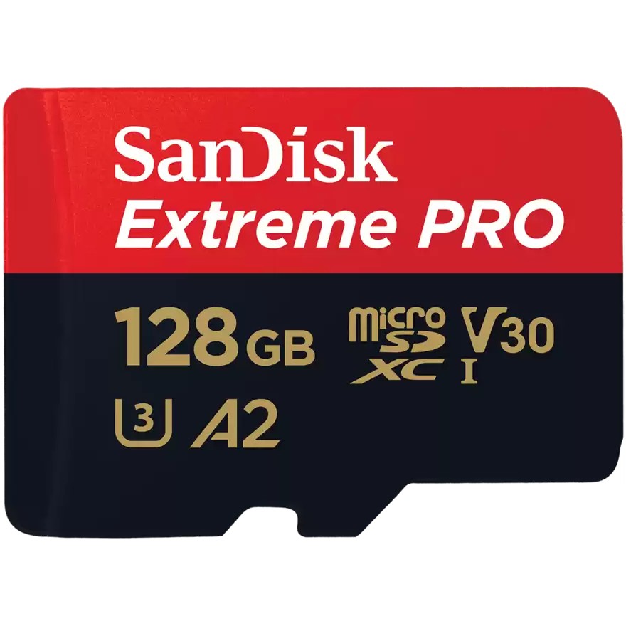128GB SanDisk Extreme Pro MicroSDXC 200MB/s +Adpater
