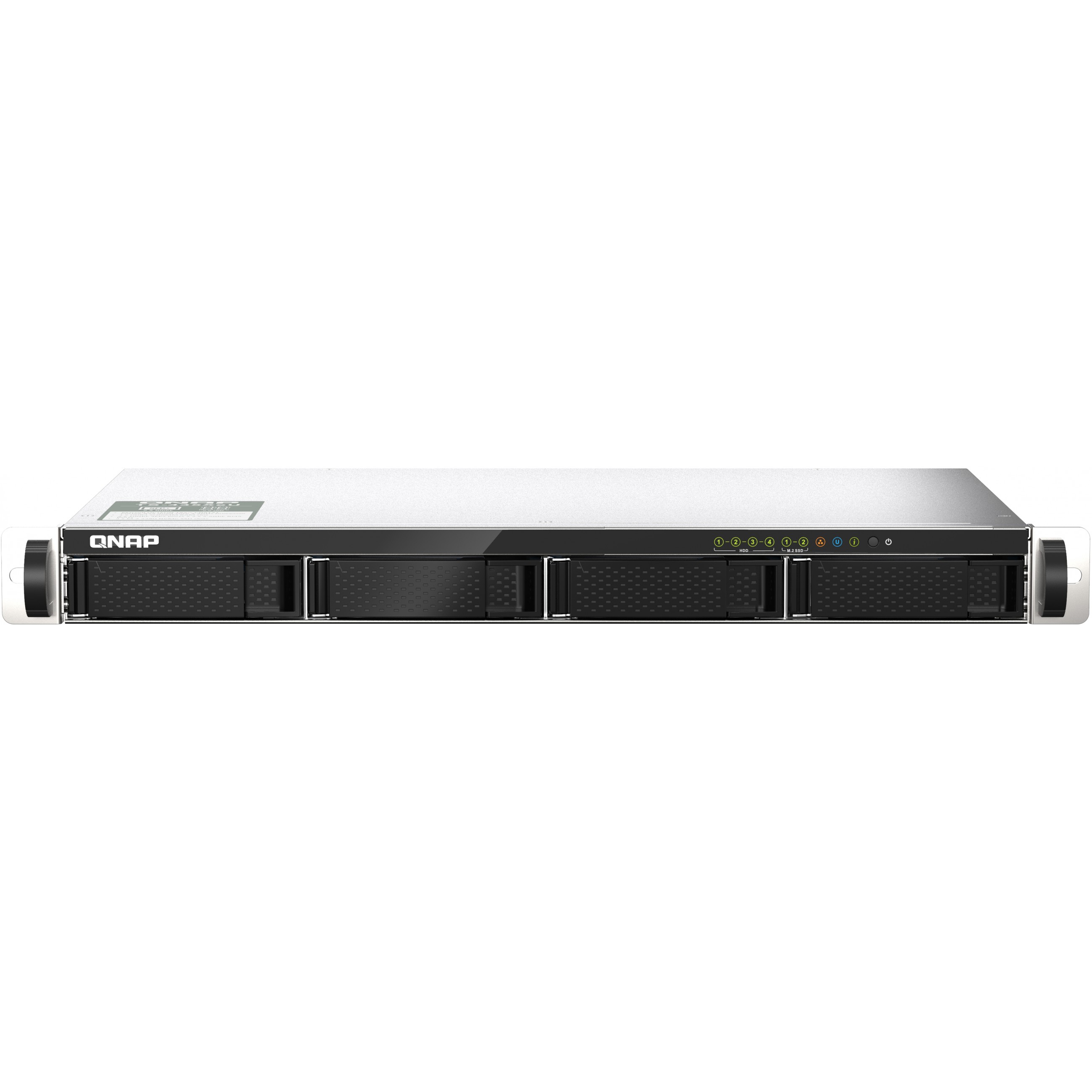 4-Bay QNAP TS-435XeU Rack SATA 6Gb/s RAID 0, 1, 5, 6, 10, JBOD 4GB RAM