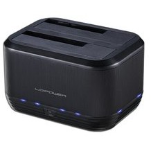 Dockingstation 2x HDD USB3 LC-Power