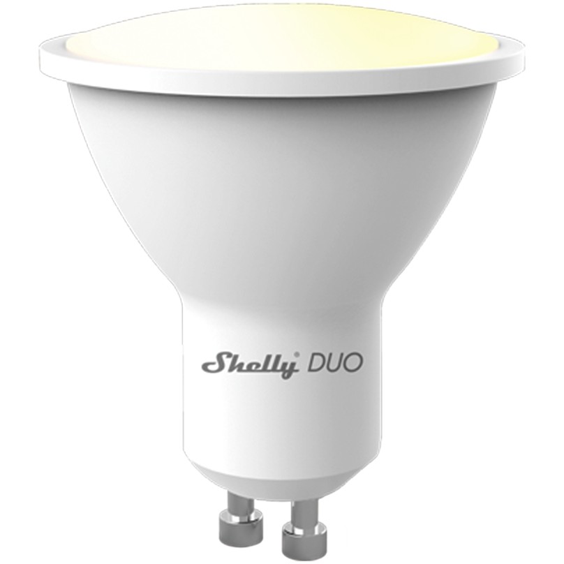 Home Shelly Plug & Play Beleuchtung "Duo GU10" WLAN LED Lampe