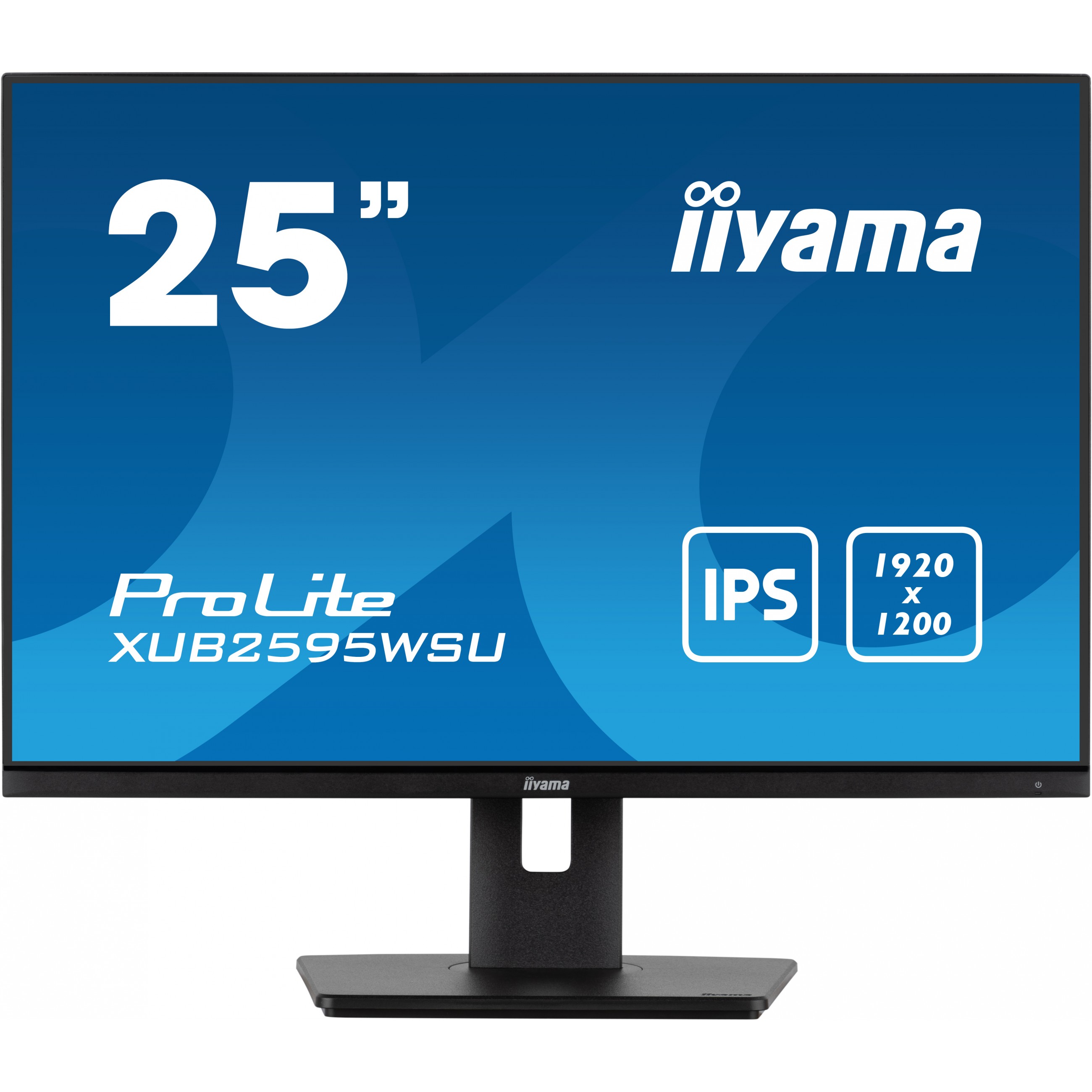 63,36cm/25" (1920x1200) Iiyama Prolite XUB2595WSU-B5 LED IPS 16:10 4ms VGA HDMI DP USB LS Pivot Black