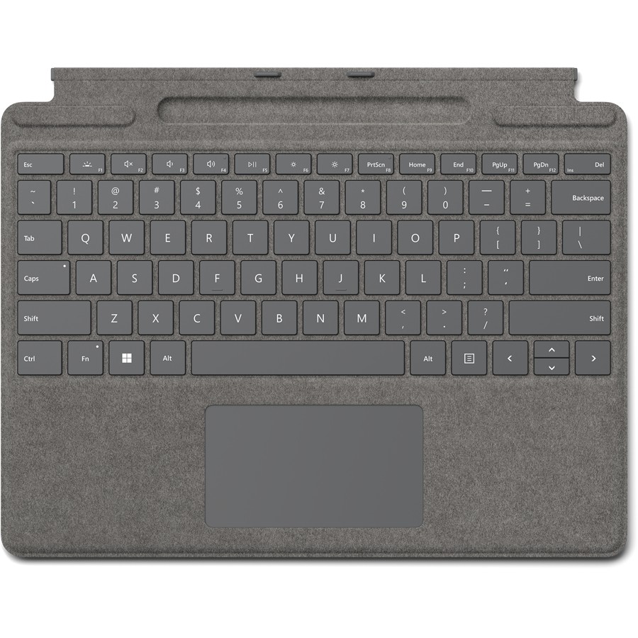 Microsoft Surface Signature Pro 8/9/X Type Cover AT/DE Platinum *NEW*
