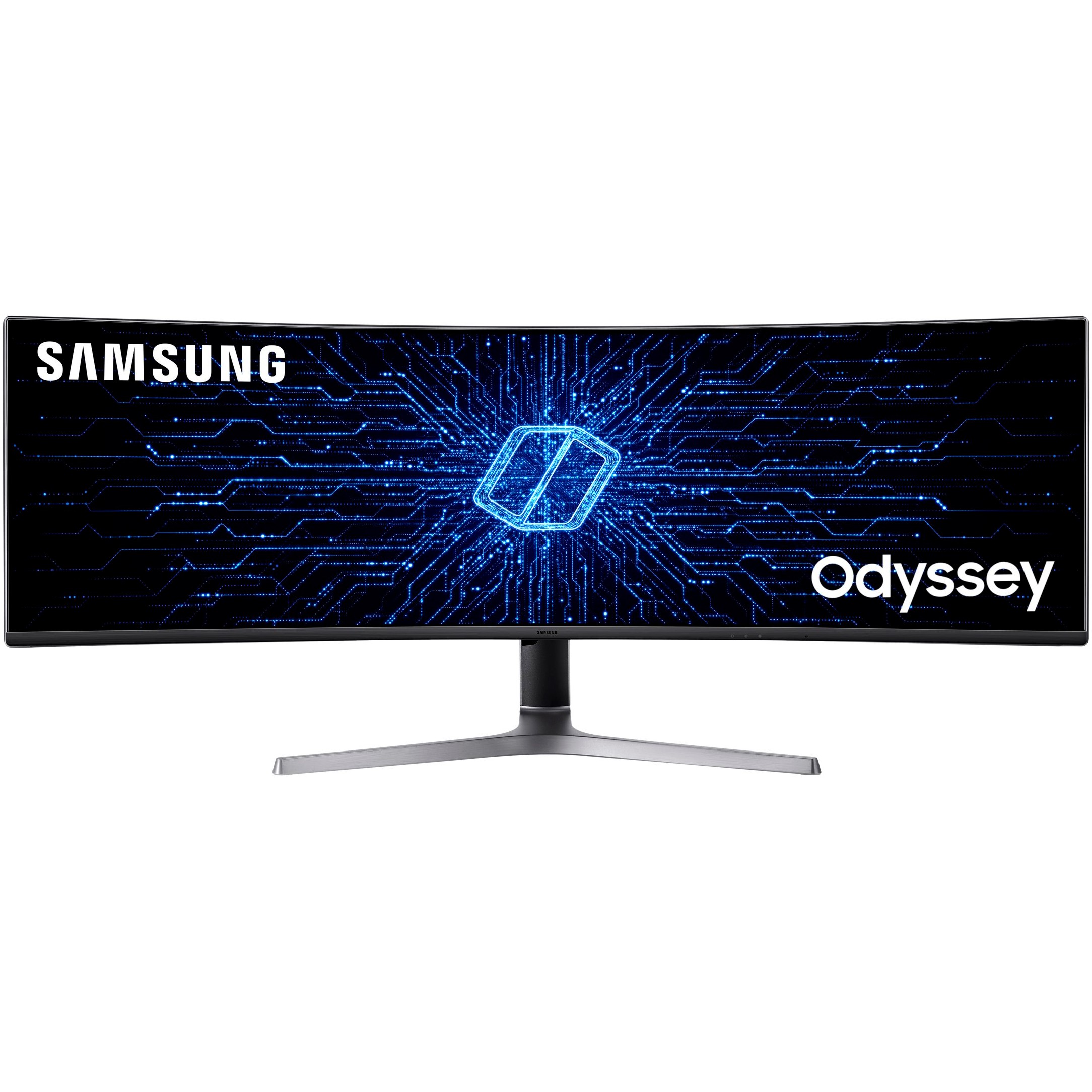 124,2cm/49'' (5120x1440) Samsung Odyssey G9 C49RG90SSP Curved QLED 32:9 4ms 120Hz DisplayHDR 1000 HDMI DisplayPort VESA Dual Quad HD DarkGrey/Blue