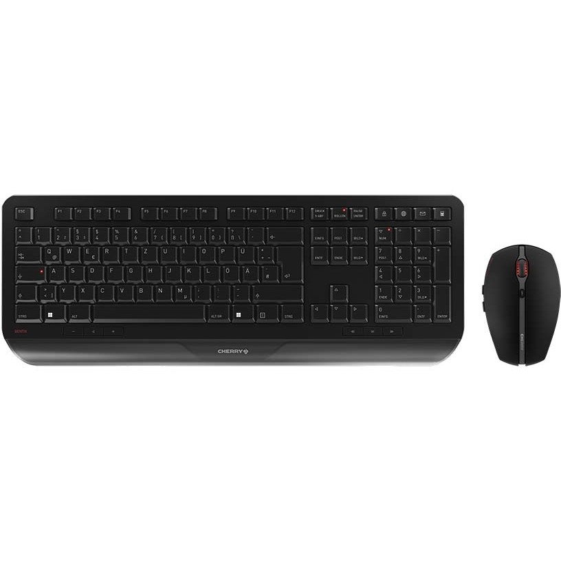 Cherry Tastatur und Maus Set Gentix Desktop JD-7000DE-2 black