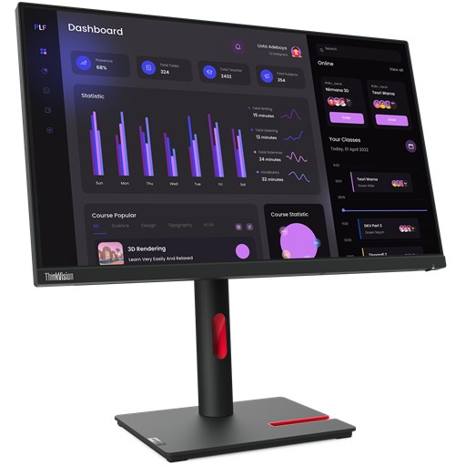 60,5cm/23,8" (1920x1080) Lenovo ThinkVision T24i-30 IPS HDMI VGA DP