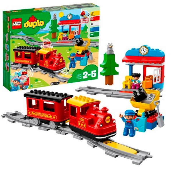 SOP LEGO DUPLO Dampfeisenbahn 10874