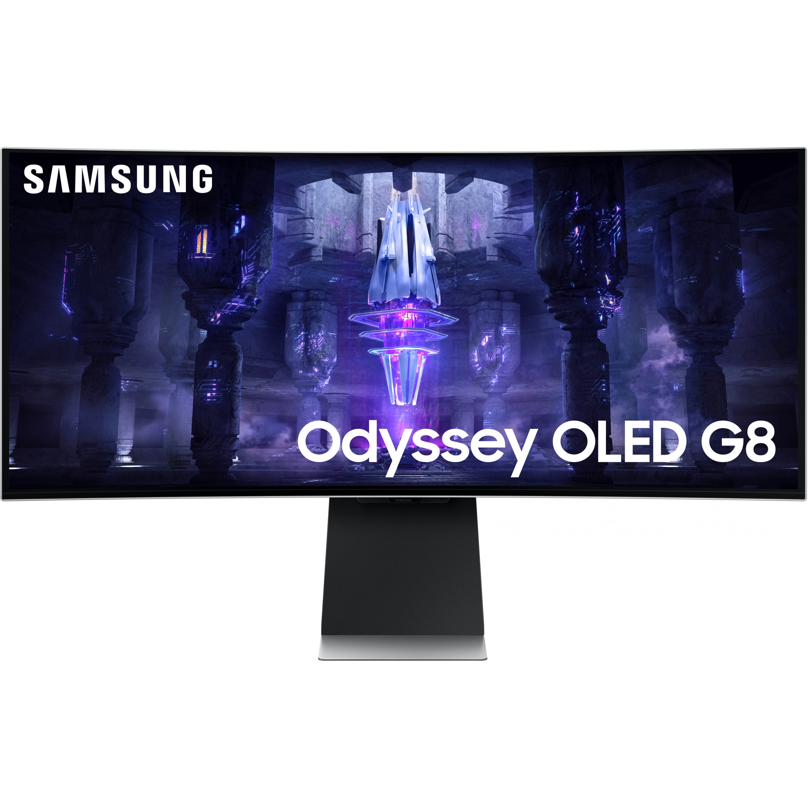 86cm/34''(3440x1440) Samsung Odyssey OLED G8 S34BG850SU 21:9 0,1ms Micro-HDMI Mini-DisplayPort USB-C VESA Speaker UWQHD 175Hz Curved Gaming Silver