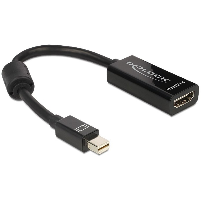 Adapter mini DisplayPort > HDMI (ST-BU) DeLOCK Black
