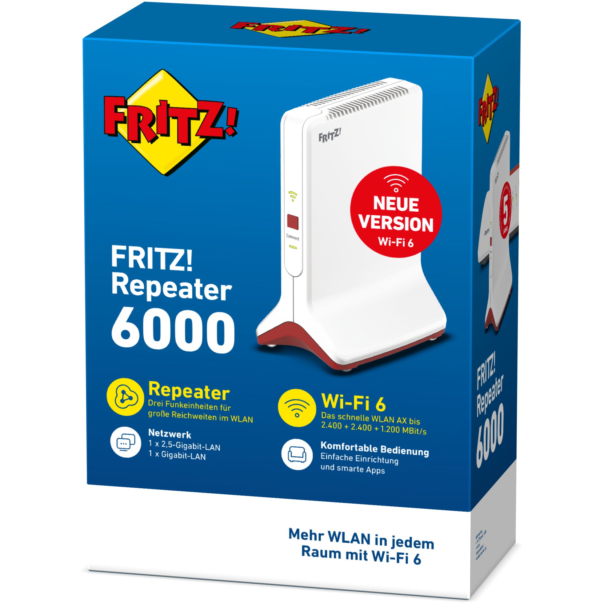 AVM FRITZ!Repeater 6000 - Repeater - WLAN - Wifi-6