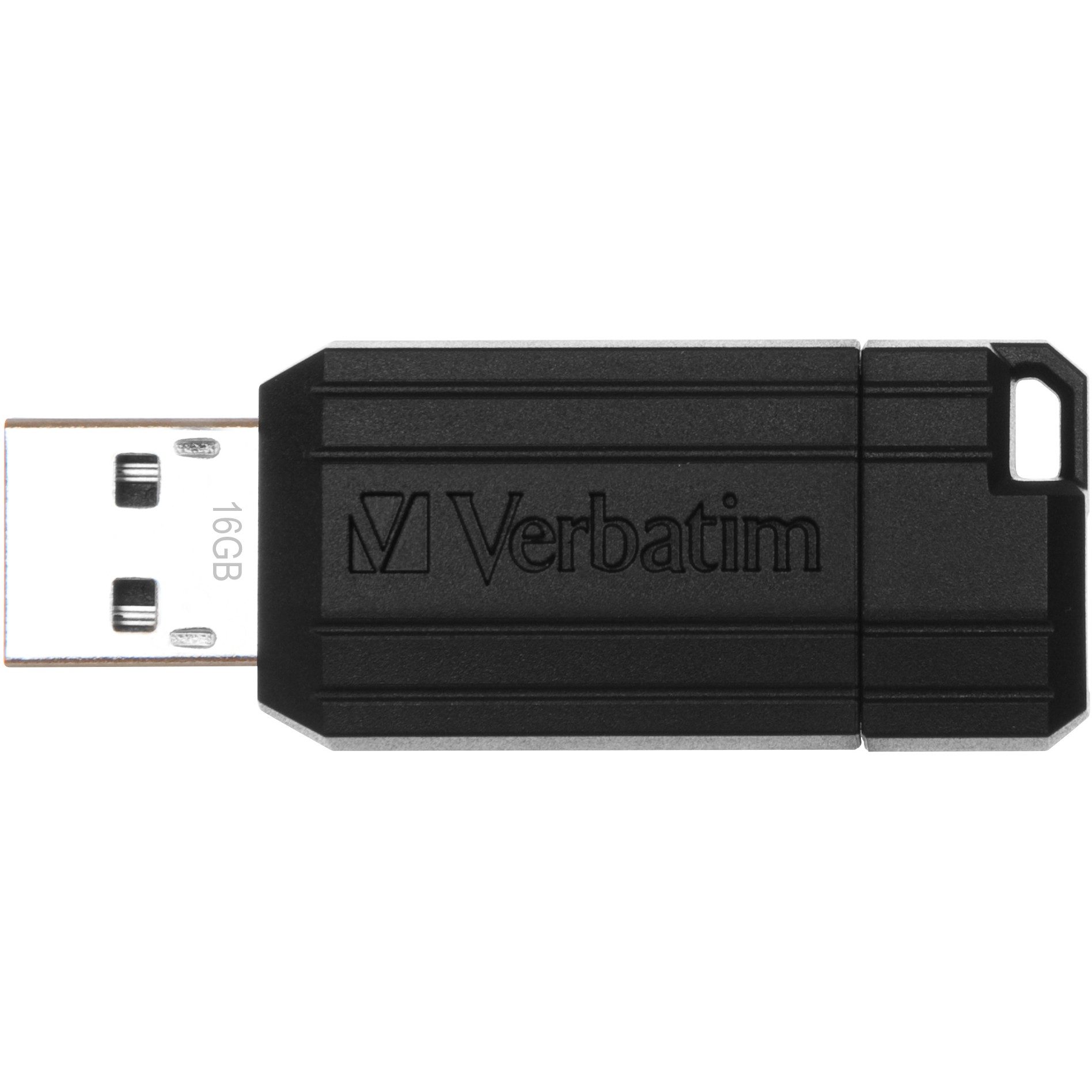 STICK 16GB USB 2.0 Verbatim Store'n'Go PinStripe Black
