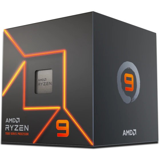 AMD AM5 Ryzen 9 7900 Box 4,0GHz MaxBoost 5,4GHz 12xCore 24xThreads 76MB 65W RGB Wraith Prism Cooler