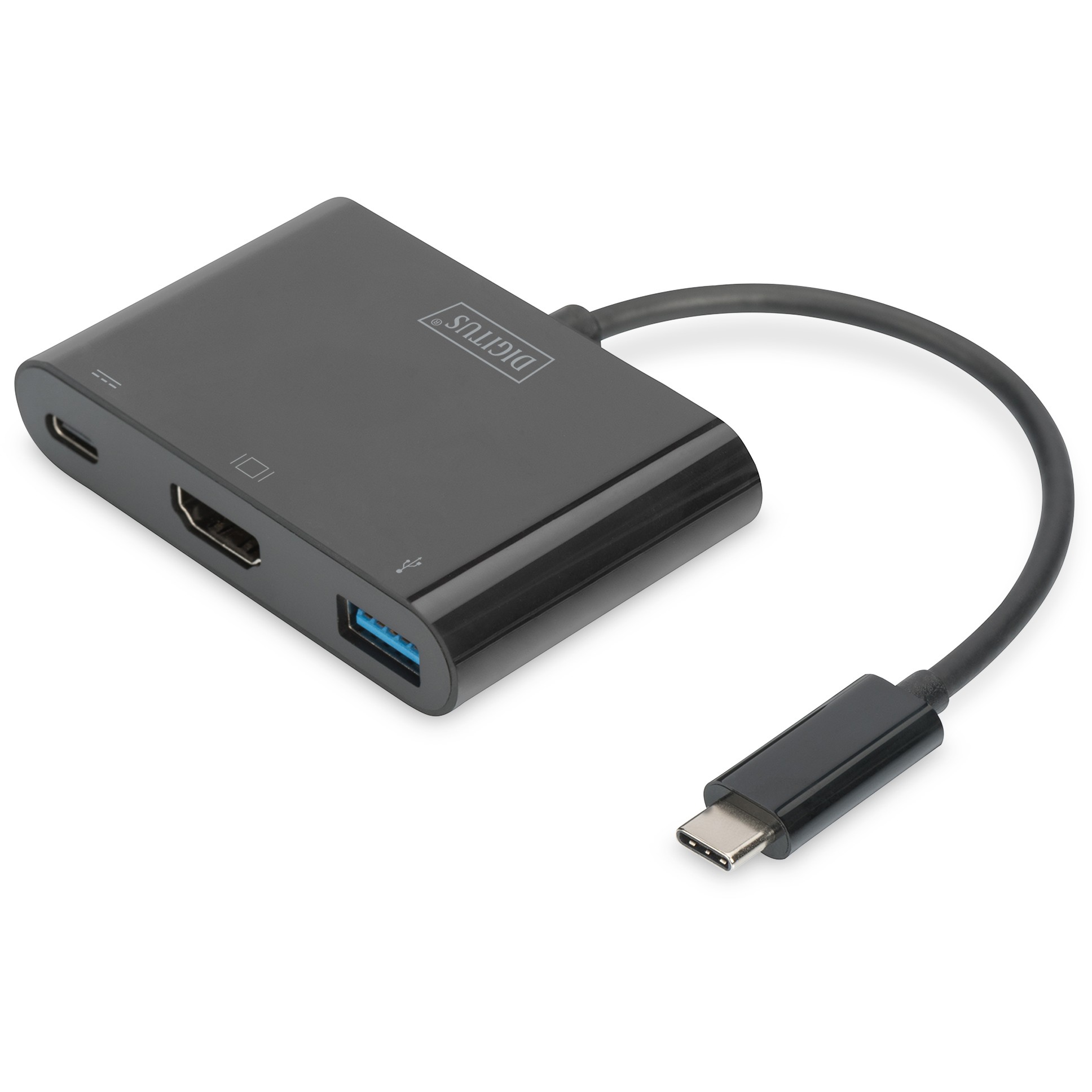 Adapter DIGITUS HDMI/USB-C/USB 4K/30Hz