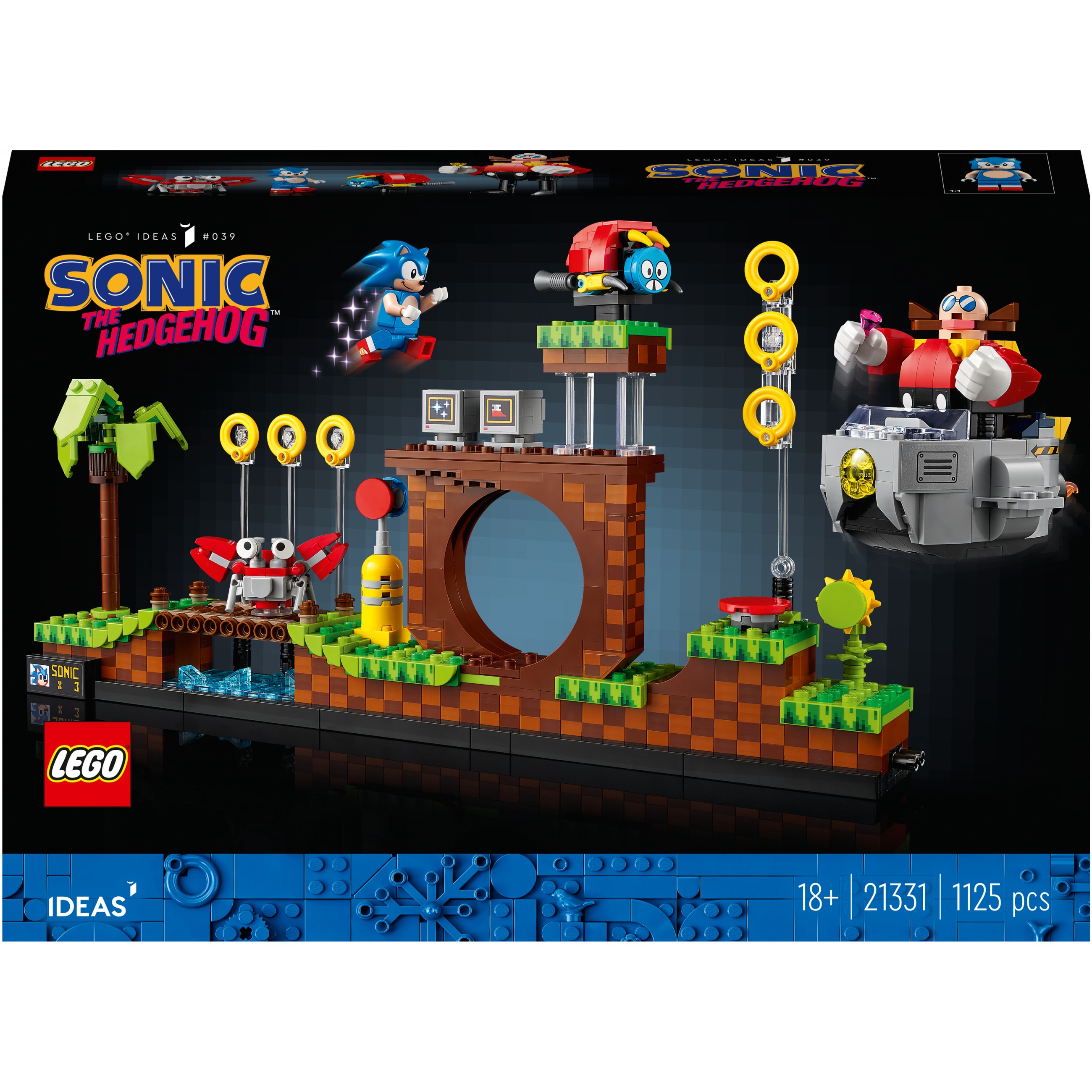 SOP LEGO Sonic the Hedgehog Green Hill Zone 21331